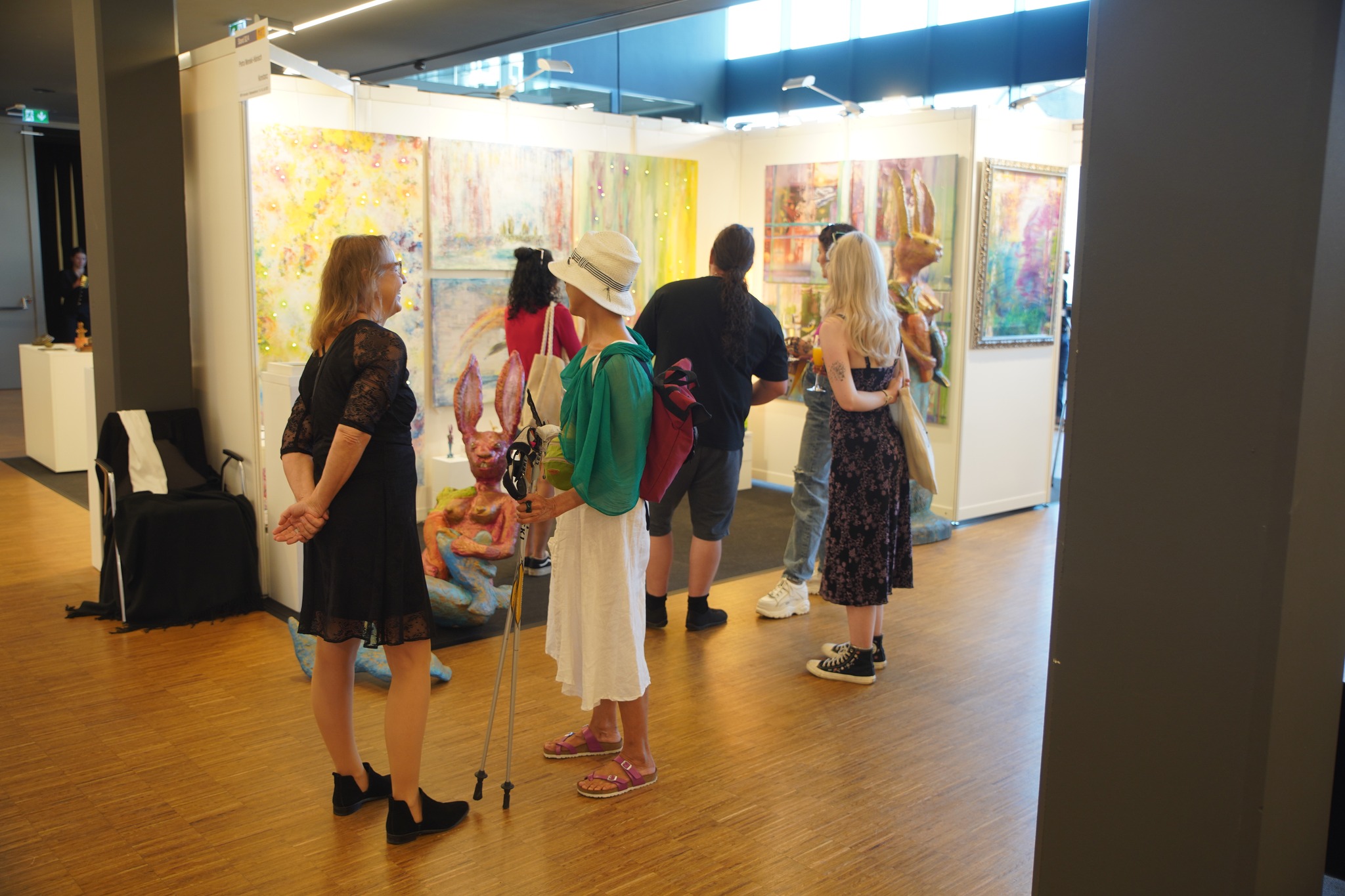 Impressionen von der Internationalen Kunstmesse ARTe Konstanz 2023